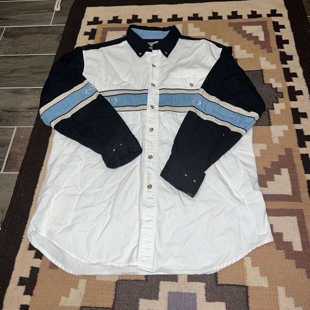 Mens express rider button down